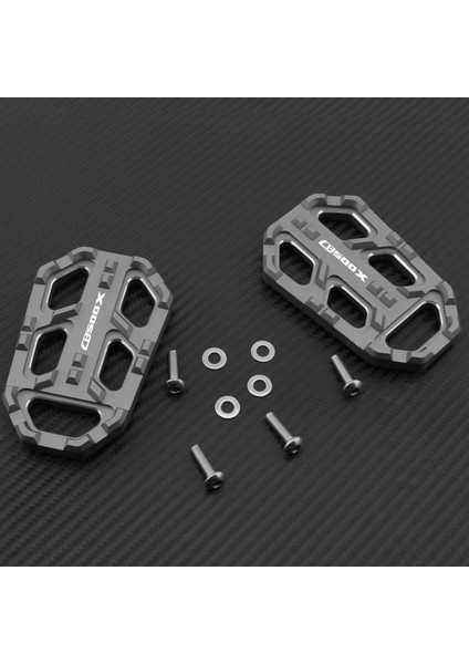 Titanyum Tarzı Honda Için Fit CB500X CB500 x CB500 x Yüksek Li Alüminyum C Ön Footpegs Motosiklet Ayak Pegs (Yurt Dışından)