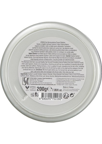 Care Expert Series Biotin & Caffeine Peeling Şampuan 200 gr fırsatları