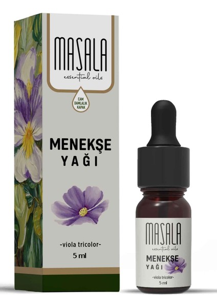 Menekşe Yağı 5 Ml. (Violet Essential Oil)