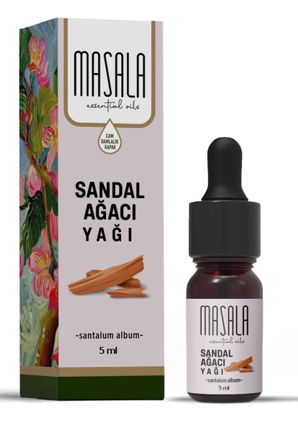 Sandal Ağacı Yağı 5 Ml. (Sandalwood Essential Oil)