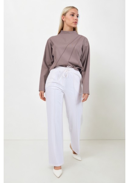 Önü Dikişli Modal Pantolon modelleri