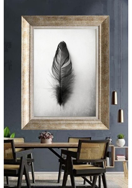 Gümüş Çerçeveli Paspartulu Tablo NM1656