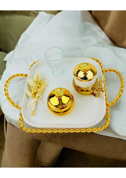 Forever Söz Nişan Kahve Tepsisi