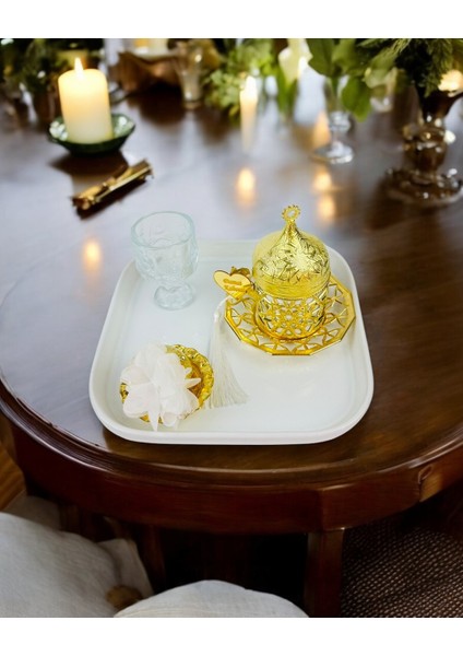 Timeless Söz Nişan Kahve Tepsisi