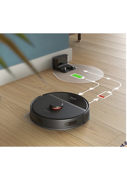 Philips Homerun 3000 Serisi Aqua XU3000 Akıllı Robot Süpürge