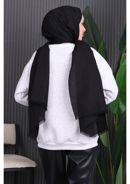 Gri Ön Baskılı Üç İplik Sweat