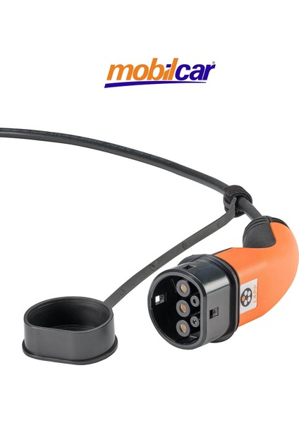 Mobilcar Elektrikli Araç Taşınabilir Şarj Cihazı 22KW 32A 6mt IP67 Tip-2