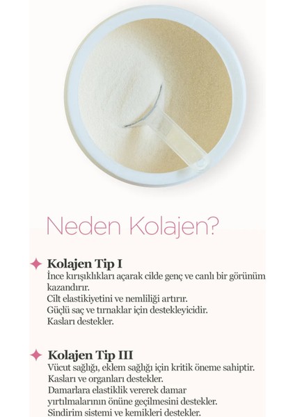 Hidrolize Kolajen – Onarıcı Destek – Katkısız Içerik – Nötr Tat – 300 gr x 2 Adet