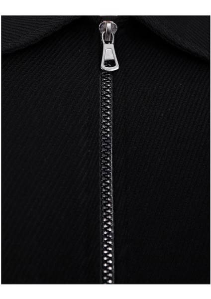 Siyah Comfort Fit Gömlek Ceket modelleri