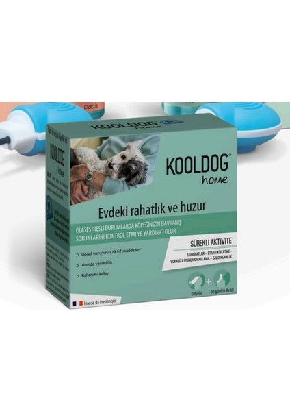 Kooldog Home Difüzör+Yedek Şişe Köpek Sakinleştirici Koku