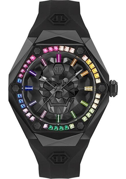 PWPWA0524 Siyah Silikon Erkek Kol Saati