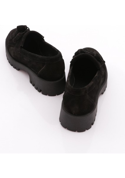 2836 Kadin Püsküllü Loafer Ayakkabi modelleri