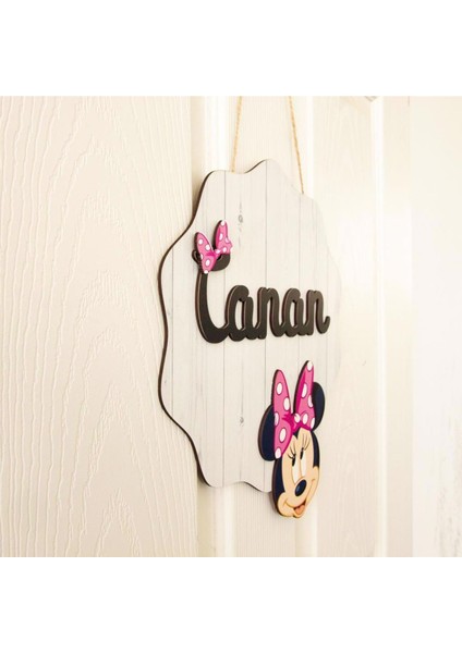 Kişiye Özel 3D Kapı Süsü Mickey Mouse