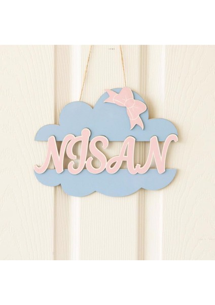 Kişiye Özel 3D Kapı Süsü Bulut fiyatları