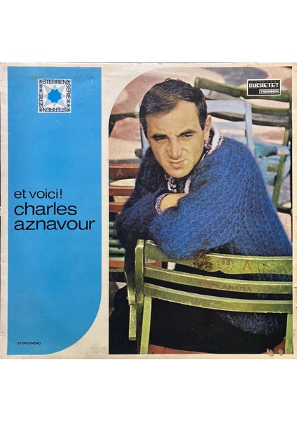 Charles Aznavour - Et Voici! Lp Plak