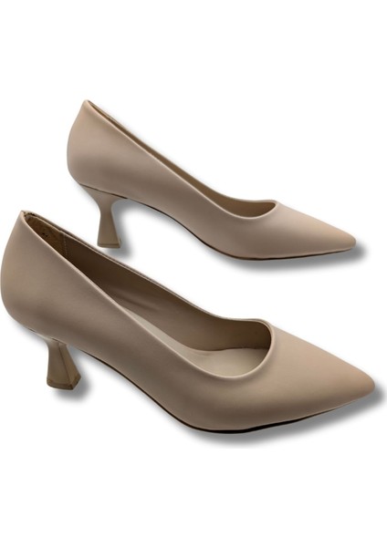Celestoria Kadın Stiletto Ayakkabı - Celestoria - Vizon - 39