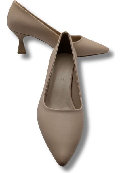 Celestoria Kadın Stiletto Ayakkabı - Celestoria - Vizon - 39