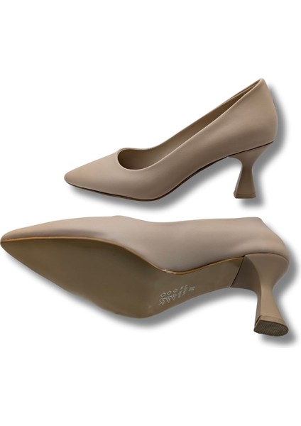 Celestoria Kadın Stiletto Ayakkabı - Celestoria - Vizon - 39