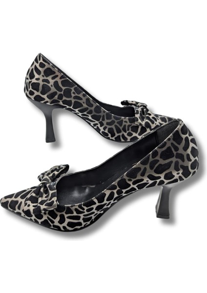 Mancharela Kadın Leopar Desenli Stiletto Ayakkabı - Mancharela - Leopar - 37 fırsatları