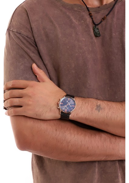 Premium Infinity Ipc Kaplama Siyah Rose Erkek Kol Saati fırsatları