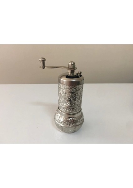 Osmanlı Motifli Kahve ve Baharat Değirmeni Gümüş (233233) fiyatları