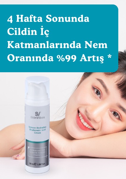 Yoğun Nemlendirici 8D Hyaluronik Asit Cilt Bakım Kremi 50 ml