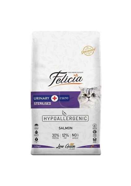 Somonlu Kedi Maması 2kg Kısır Kediler İçin Üriner Sağlık Destekli Balık Aromalı