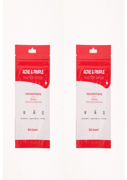 Acne Pimple Master Patch Acne 36 Patch & Akne ve Sivılce Bandı 2'li