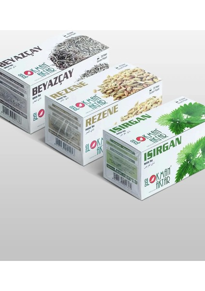 20 'li Süzen Poşet 3'lü Set