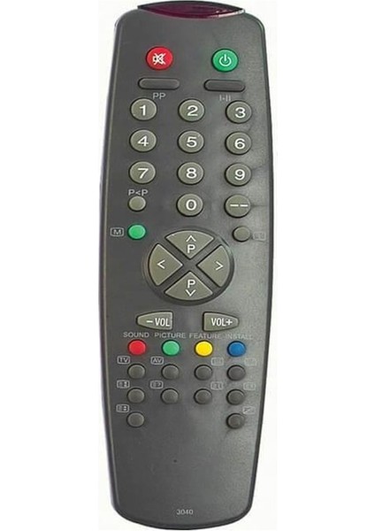 3040 Tüplü Tv Kumanda