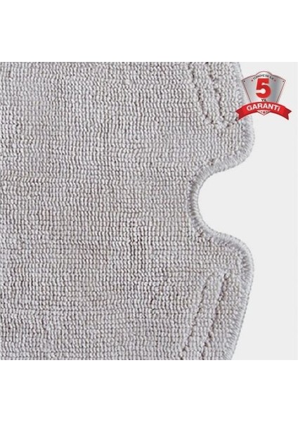 Roborock S6/s6 Pure Uyumlu 2li Mop Fiber Bezi modelleri