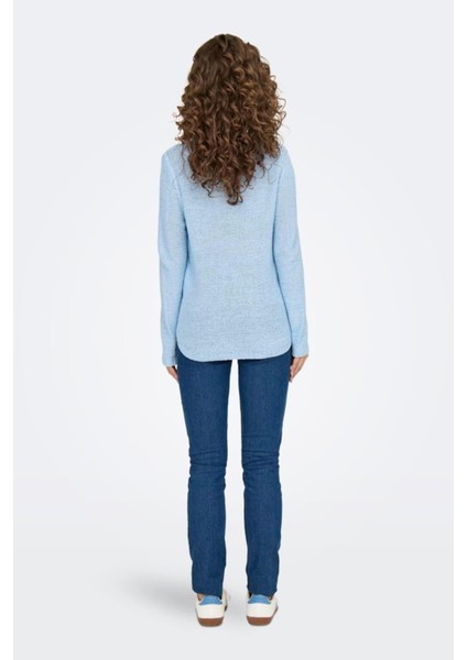 Onlgeena Xo L/s Pullover Knt Noos Mavi modelleri