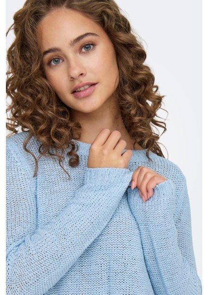 Onlgeena Xo L/s Pullover Knt Noos Mavi fırsatları