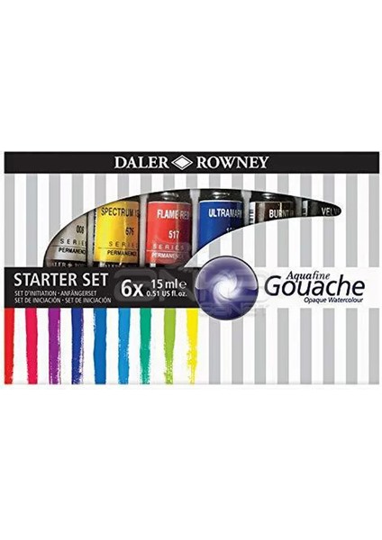 Aquafine Guaj Boya Seti 6X15ML