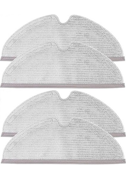 Roborock S6/s6 Pure Uyumlu 4lü Mop Fiber Bezi