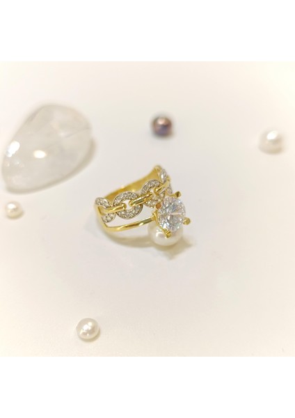 Tektaş Alyans Bitişik Taşlı Yüzük 14 Ayar Altın Hd Videolu modelleri