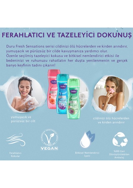 Fresh Duş Jeli Okyanus Ferahlığı 450ML