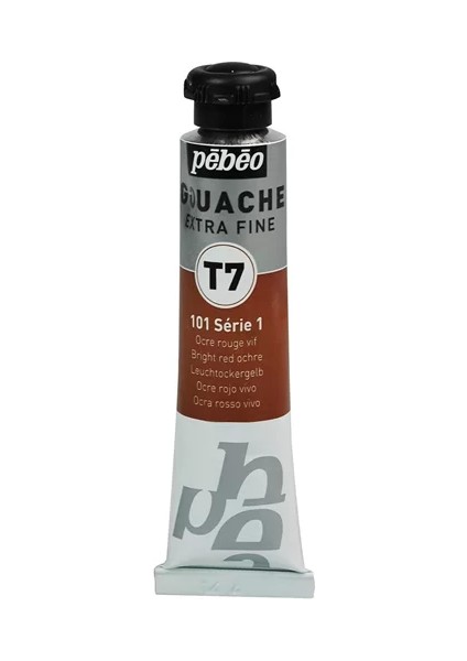 Extrafine T7 Guaj Boya 20ML Seri:1 101 Bright Red Ochre