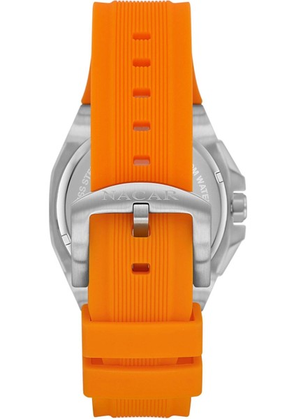 Turuncu Silikon Erkek Kol Saati NC08-29430495-ABS10 fiyatları