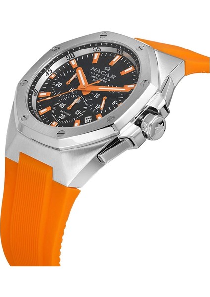 Turuncu Silikon Erkek Kol Saati NC08-29430495-ABS10 fırsatları