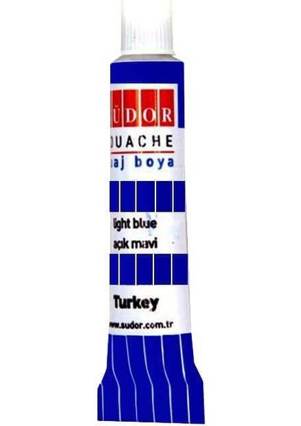 Guaj Boya Tekli Tüp Açık Mavi