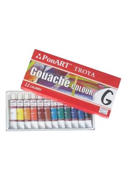 Guaj Boya 12X12ML Set
