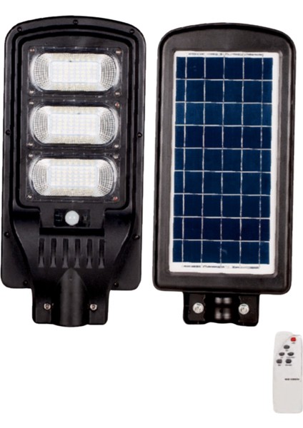 150W LED Solar Sokak Armatürü(Sensörlü) Kumandalı | Solar Sokak Lambası | Güneş Enerjili Sokak Lambası