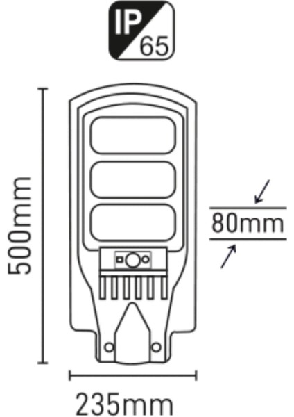 150W LED Solar Sokak Armatürü(Sensörlü) Kumandalı | Solar Sokak Lambası | Güneş Enerjili Sokak Lambası fiyatları