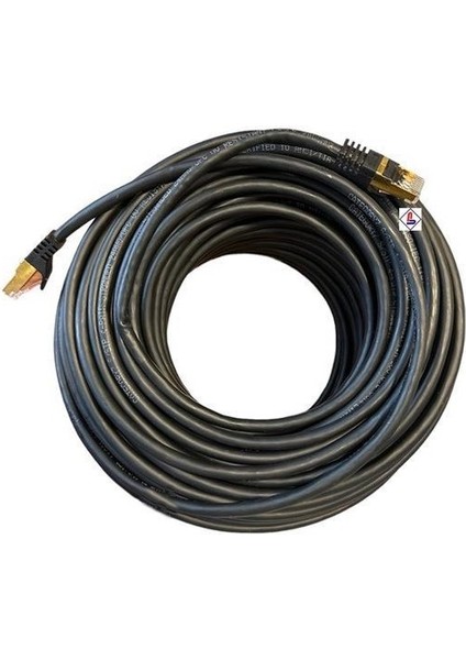 5 Metre Cat7 Kablo Siyah Cat7 Kablo 5 Metre
