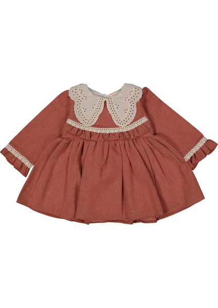 Hılary Brode Yakalı Elbise