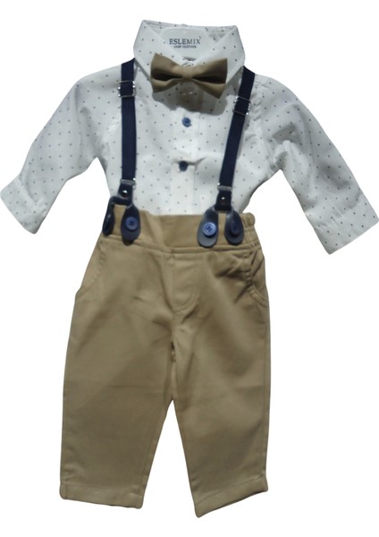 YAPRAK DESENLİ GÖMLEKLİ SALOPET ERKEK TAKIM fiyatları