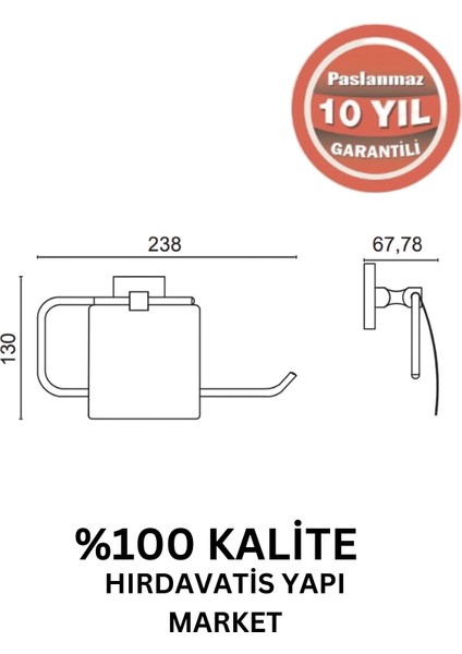 Paslanmaz Pirinç Kumru Geniș Kapaklı Kağıt Havluluk Altın Sarı Gold fiyatları