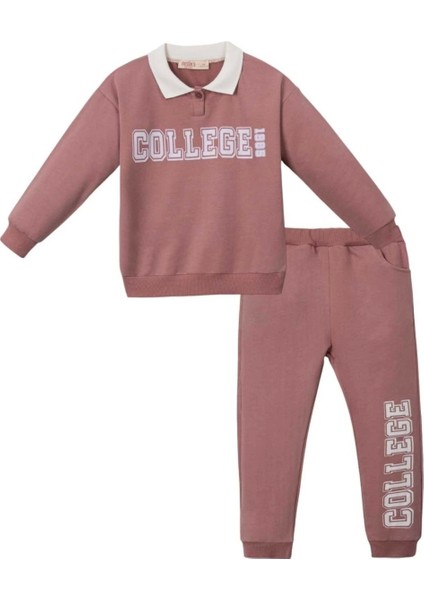 Collage Baskılı Takım