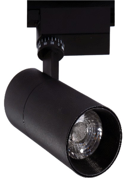 MX-3084 | 15W Siyah Kasa Iılık Beyaz Işık (4000K) LED Ray Spot| LED Aydınlatma | Ev Dekorasyonu Iç ve Dış Mekan Aydınlatma